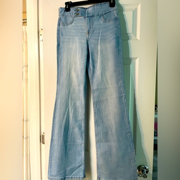 H&M Divided Low Flare Jeans Size 6 - Picture 4 of 5